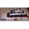 AS IS BROKEN Eaglemoss Ecto-1 Assembled Model & Proton Packs and Trap & Display Base