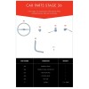 Eaglemoss Ecto-1 Parts Set No.36