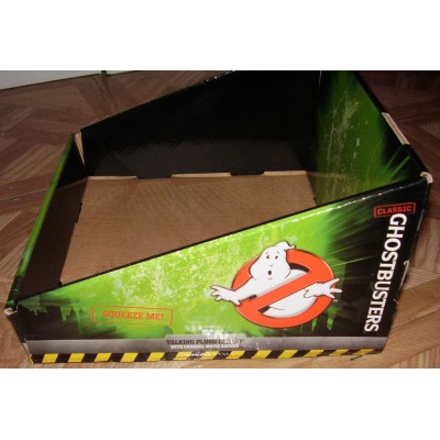 Underground Toys Ghostbusters Talking Plush Clip-On Store-Used Empty Display Box (2016) (BOX ONLY, NO TOYS)