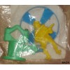 McDonald's The Real Ghostbusters Egon Spinner Happy Meal Toy/Bike Accessory (Canada, 1990)