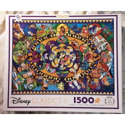 Disney Classics II 1500-Piece Jigsaw Puzzle (by Ceaco, 2018)